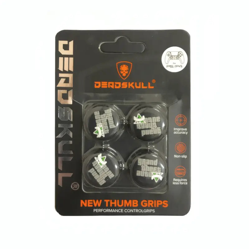 Thumb Grips Caps for PS4/PS5 Controller – GTA V Edition (Set of 4)