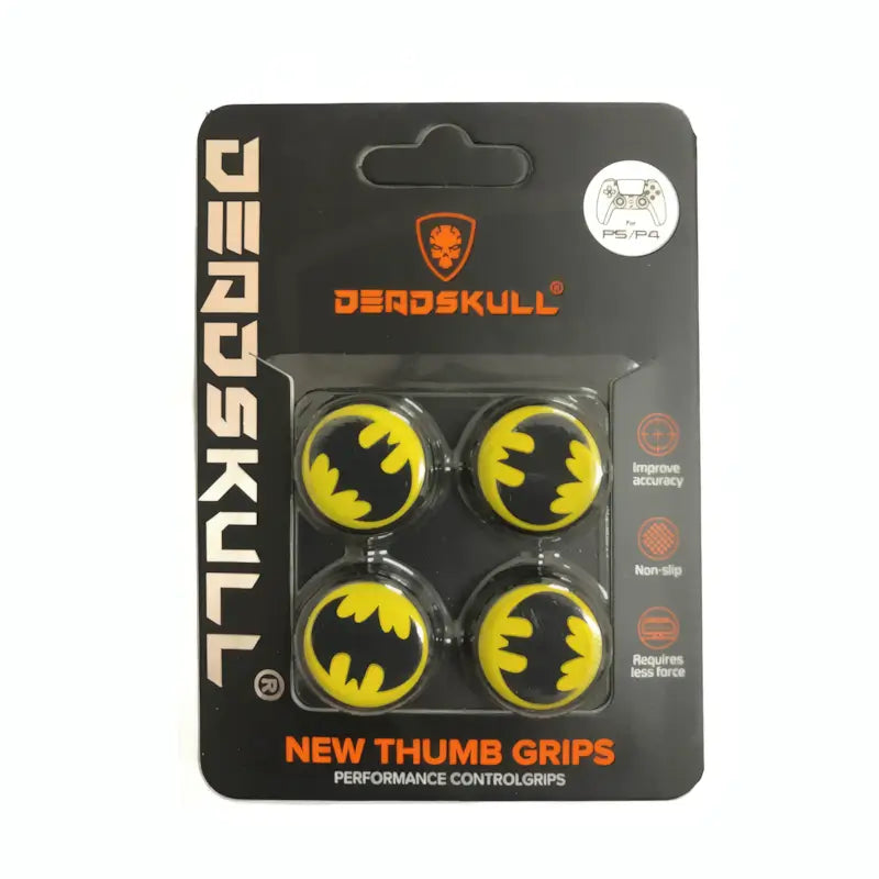 Thumb Grips Caps for PS4/PS5 Controller – Batman Edition (Set of 4)