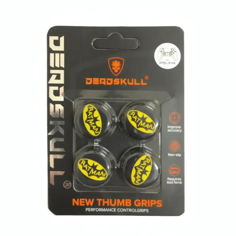 Thumb Grips Caps for PS4/PS5 Controller – Batman Edition v2 (Set of 4)
